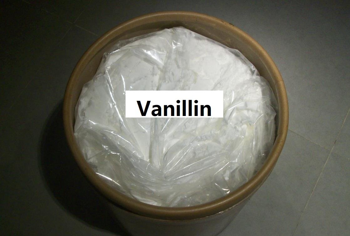 vanillin in 25kg drum package