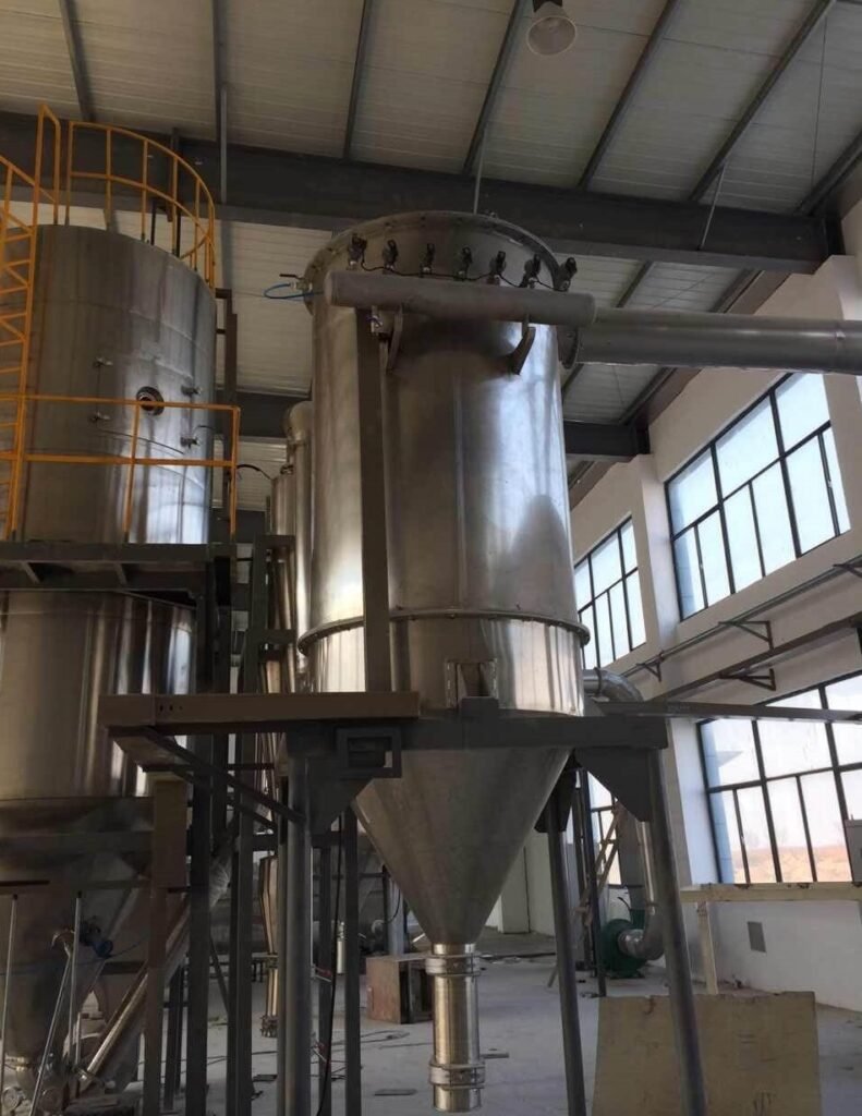spray drying tower in pullulan production